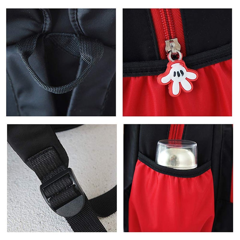 Voikukka Mini Backpack for Girls Toddler Bookbag Small Cute Kids Backpacks for Toddler Backpack Baby Daycare Bag Little Girl Backpacks Child Kindergarten Book Bags Mouse Toys Travel Accessories - Image 3